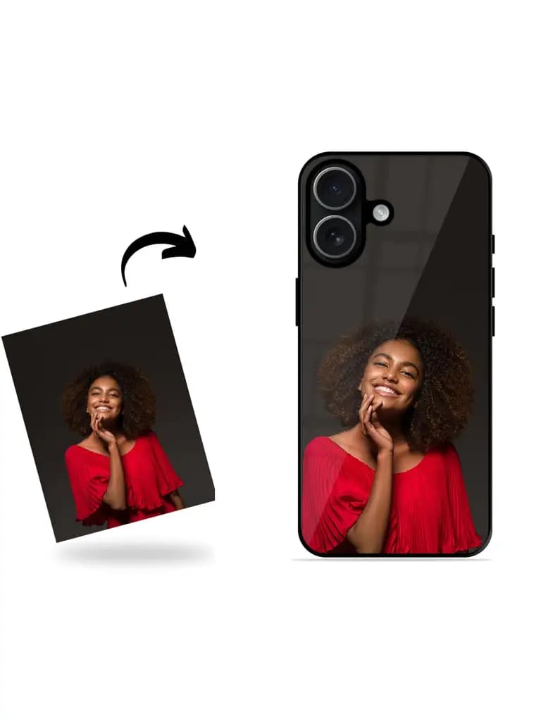 Custom Photo Printed Premium Glass Case for Apple Iphone 17