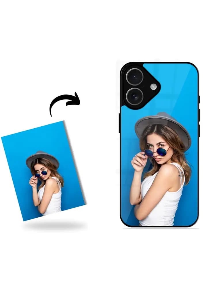 Custom Photo Printed Glossy Metal Phone Cover for Apple Iphone 17