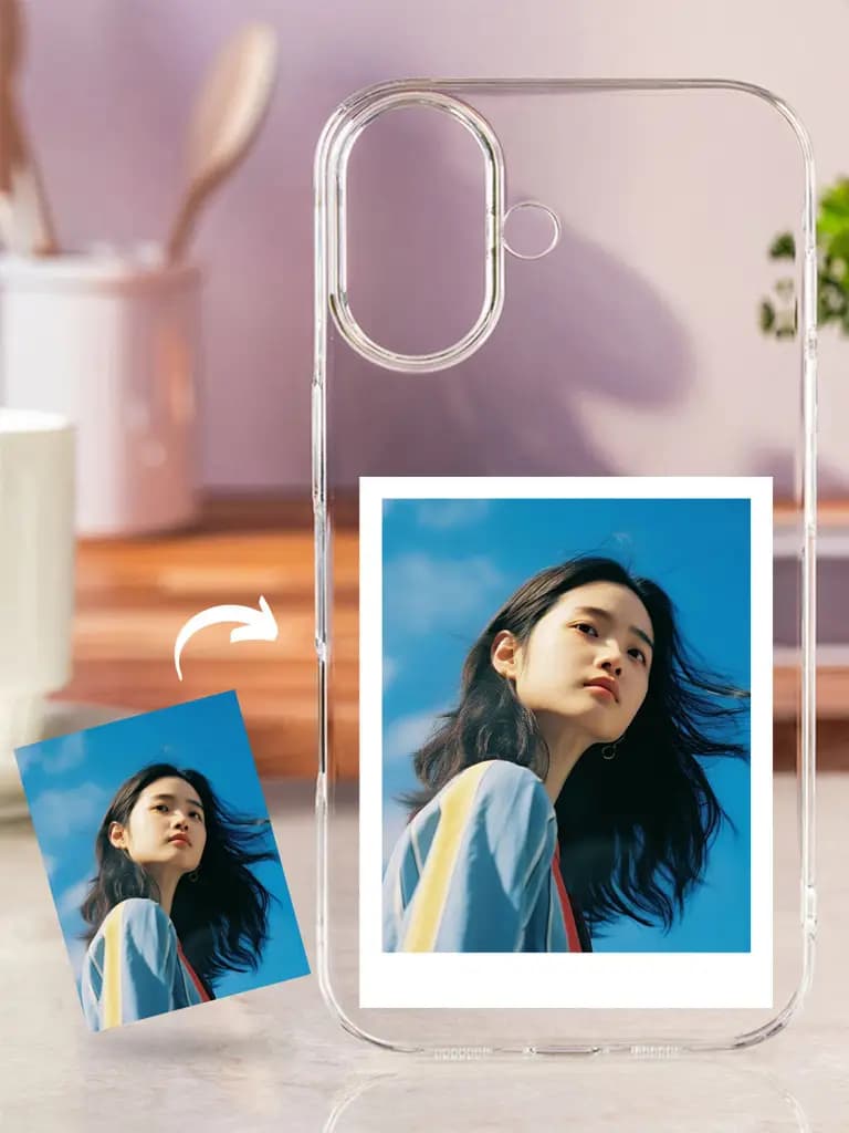 Custom Photo Printed Anti Yellow Clear Case for Apple Iphone 17