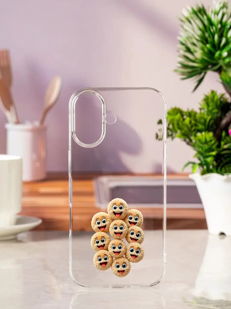 Jumping Spring Toys Transparent Printed Mobile Case for Apple Iphone 17