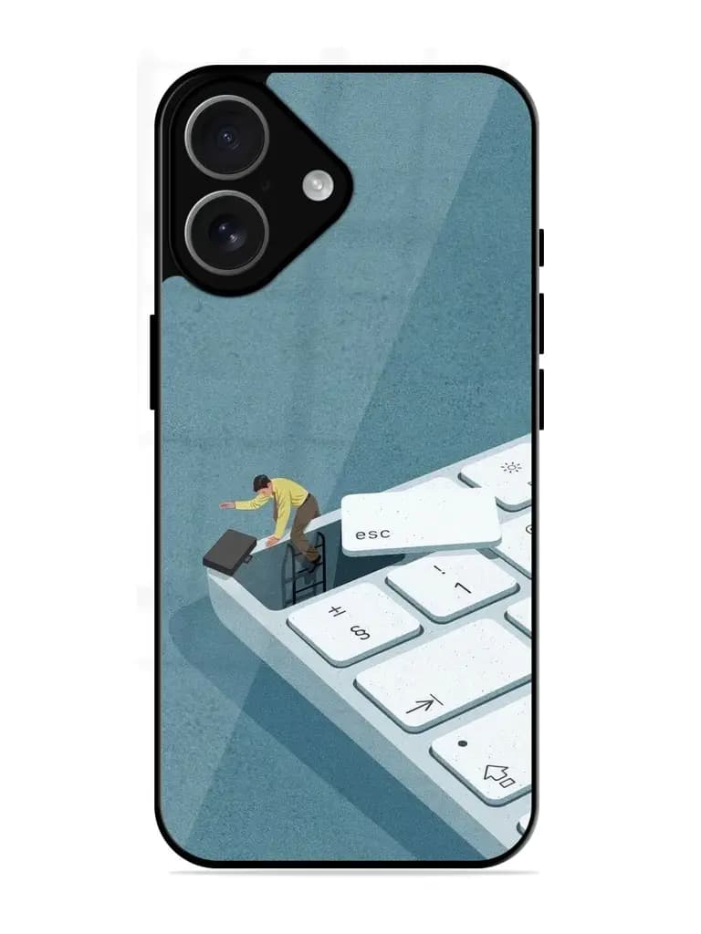 Escape Velocity Digital Detox SoftSnap Case for Apple Iphone 17