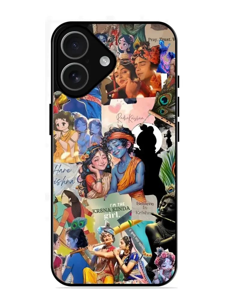 Krishna Bhakti Mosaic SoftSnap Case for Apple Iphone 17