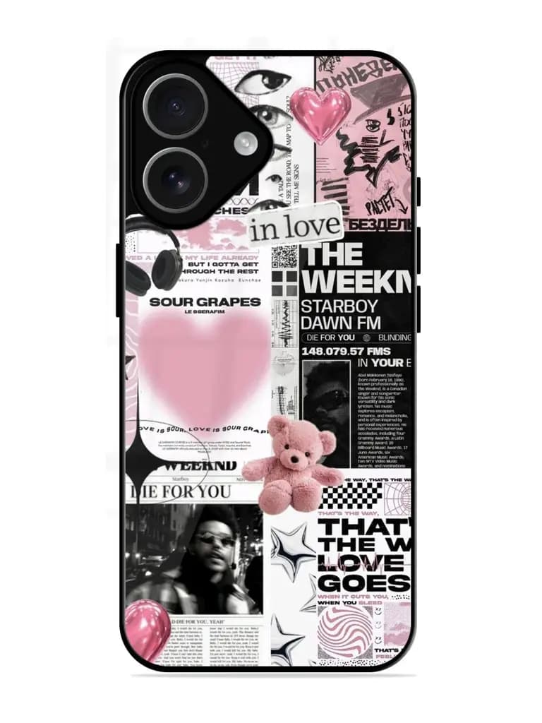Aesthetic Music Collage SoftSnap Case for Apple Iphone 17