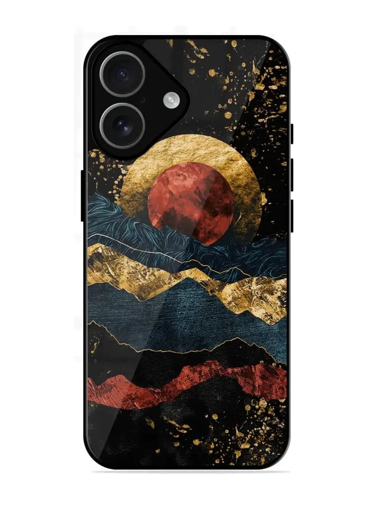 Bob Creek Glossy Metal Phone Cover for Apple Iphone 17