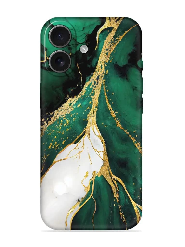 Blue Marble Art Embossed Soft Silicone Case for Apple Iphone 17