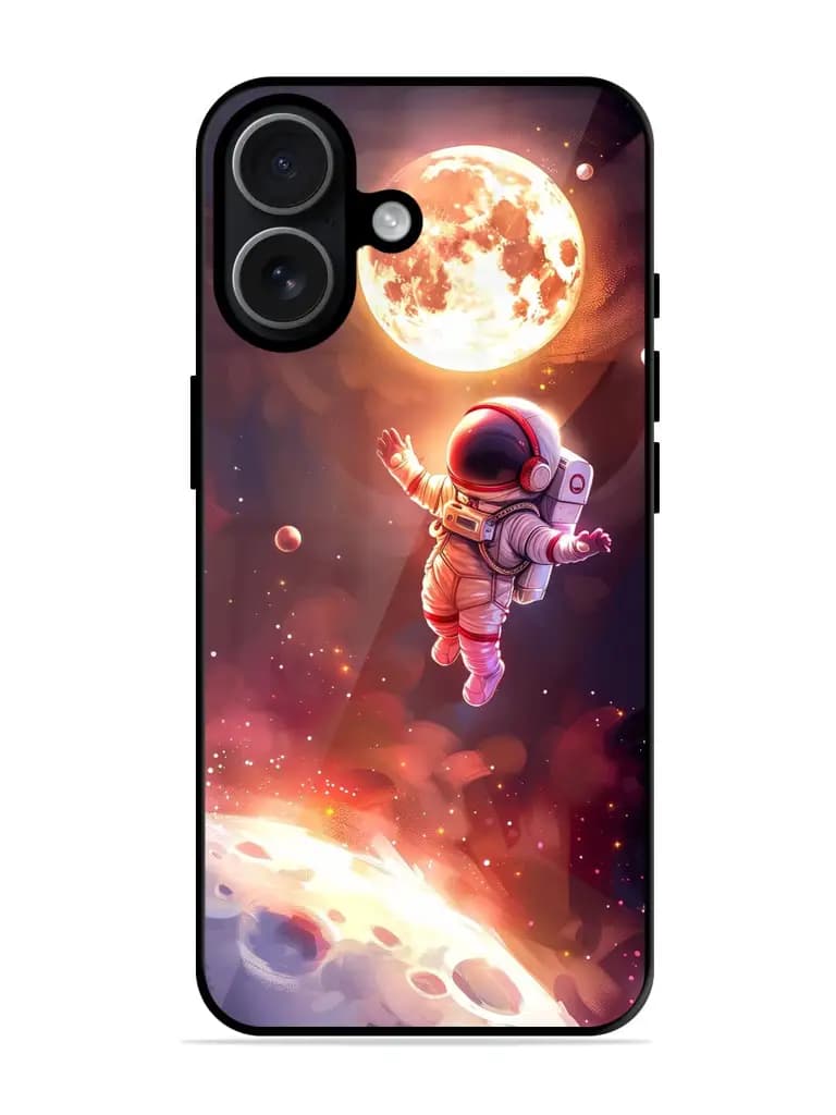 Astronaut Premium Glass Case for Apple Iphone 17