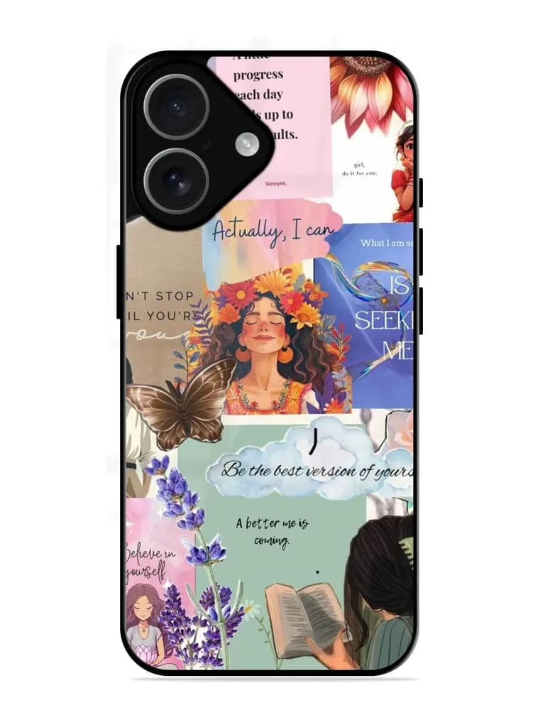 Centered Around Themes Of Positivity SoftSnap Case for Apple Iphone 17