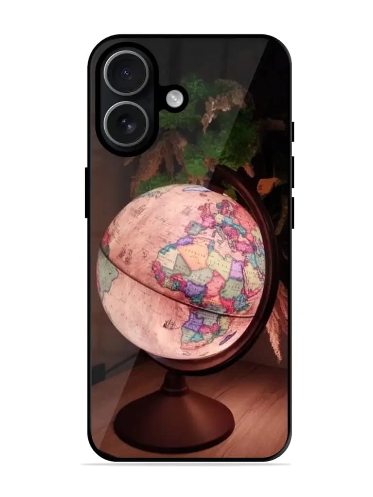 Hints Of Greenery Premium Glass Case for Apple Iphone 17