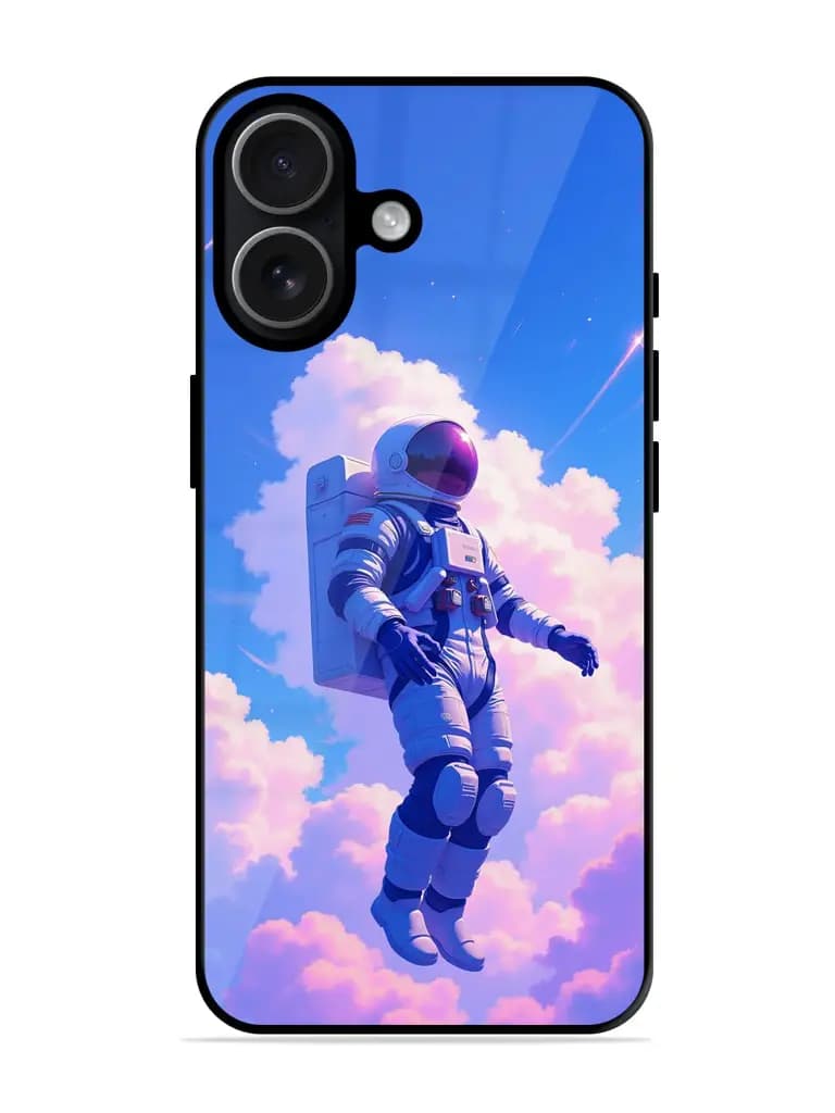 Astronaut Premium Glass Case for Apple Iphone 17
