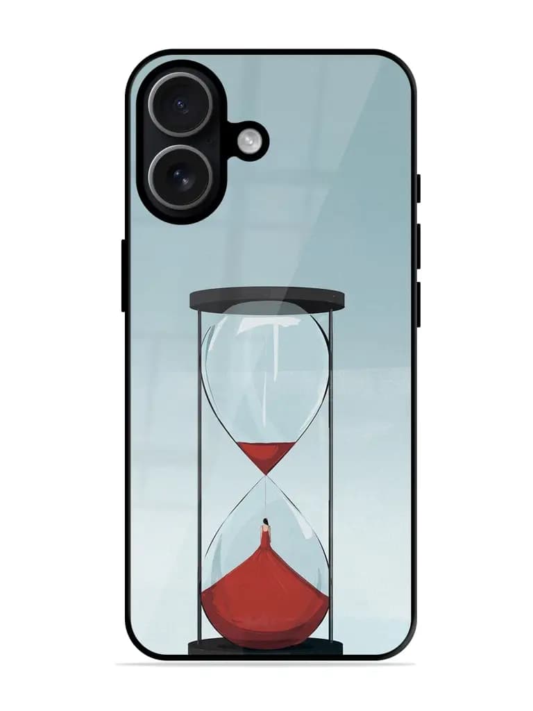The Pressure Of Time Premium Glass Case for Apple Iphone 17